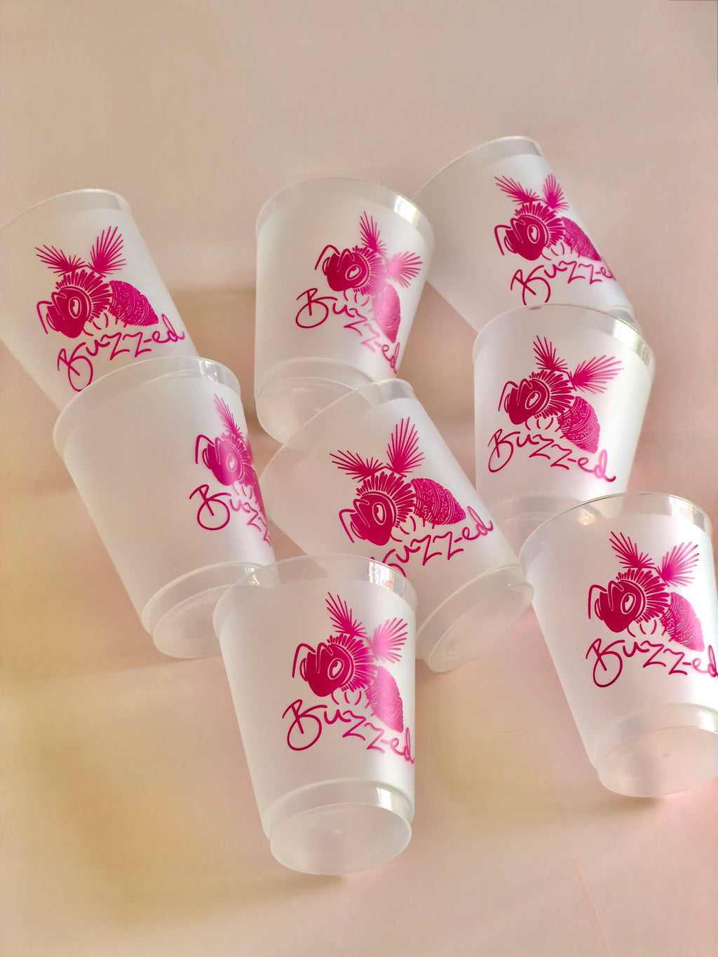 "Buzz-ed" Frosted Cups
