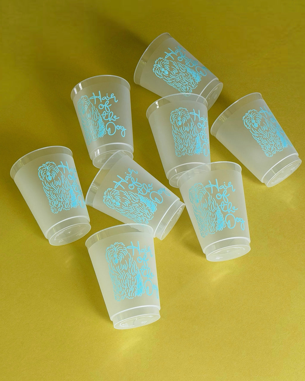 "Hair of the Dog" Frosted Cups