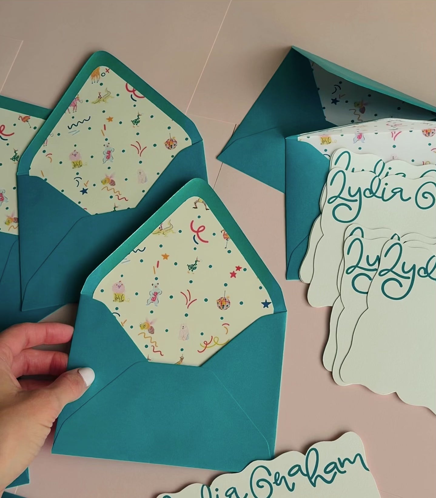 The Lydi Semi Stationery Set