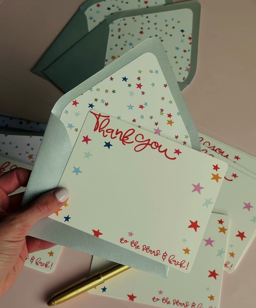 "To the Stars!" Stationery Set