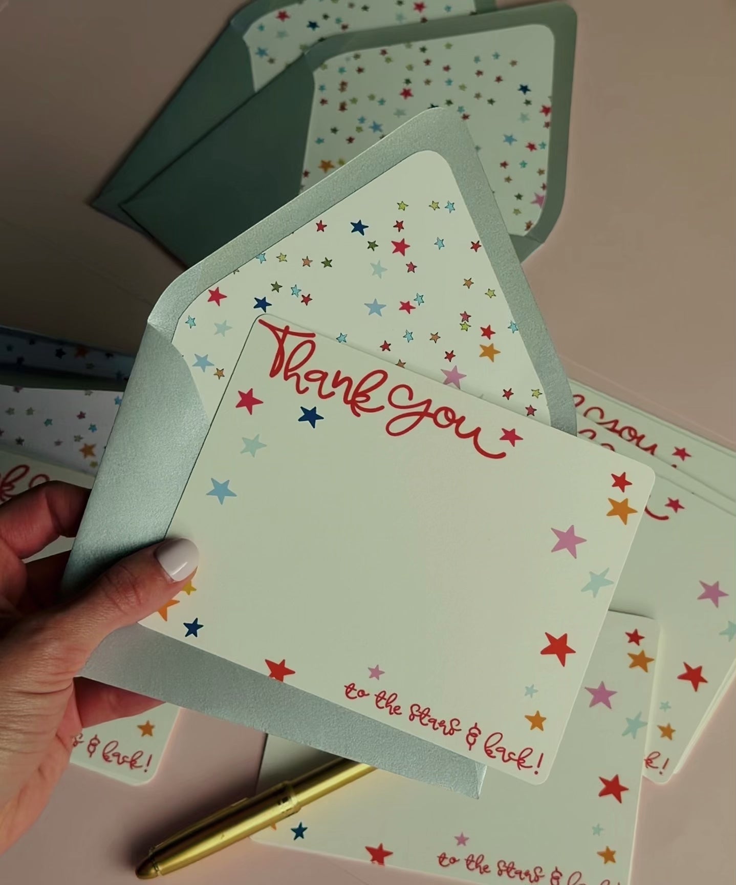 "To the Stars!" Stationery Set